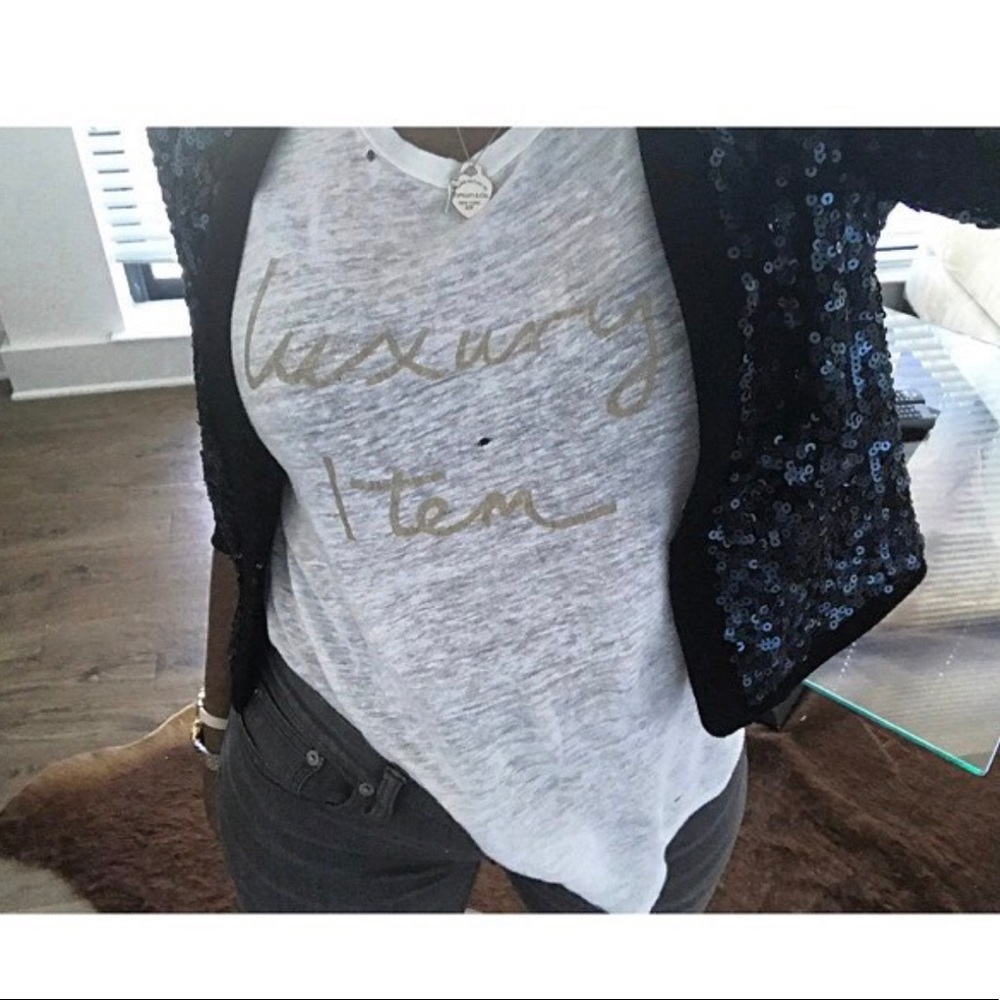 F21 Sequin cropped Jacket